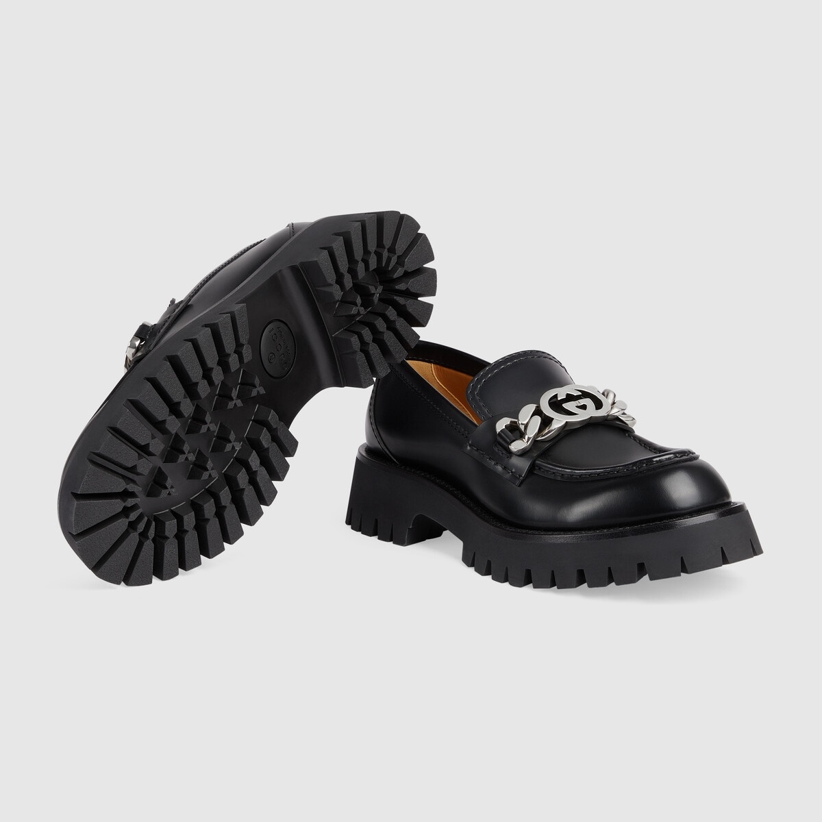 Women's lug sole loafer - 6