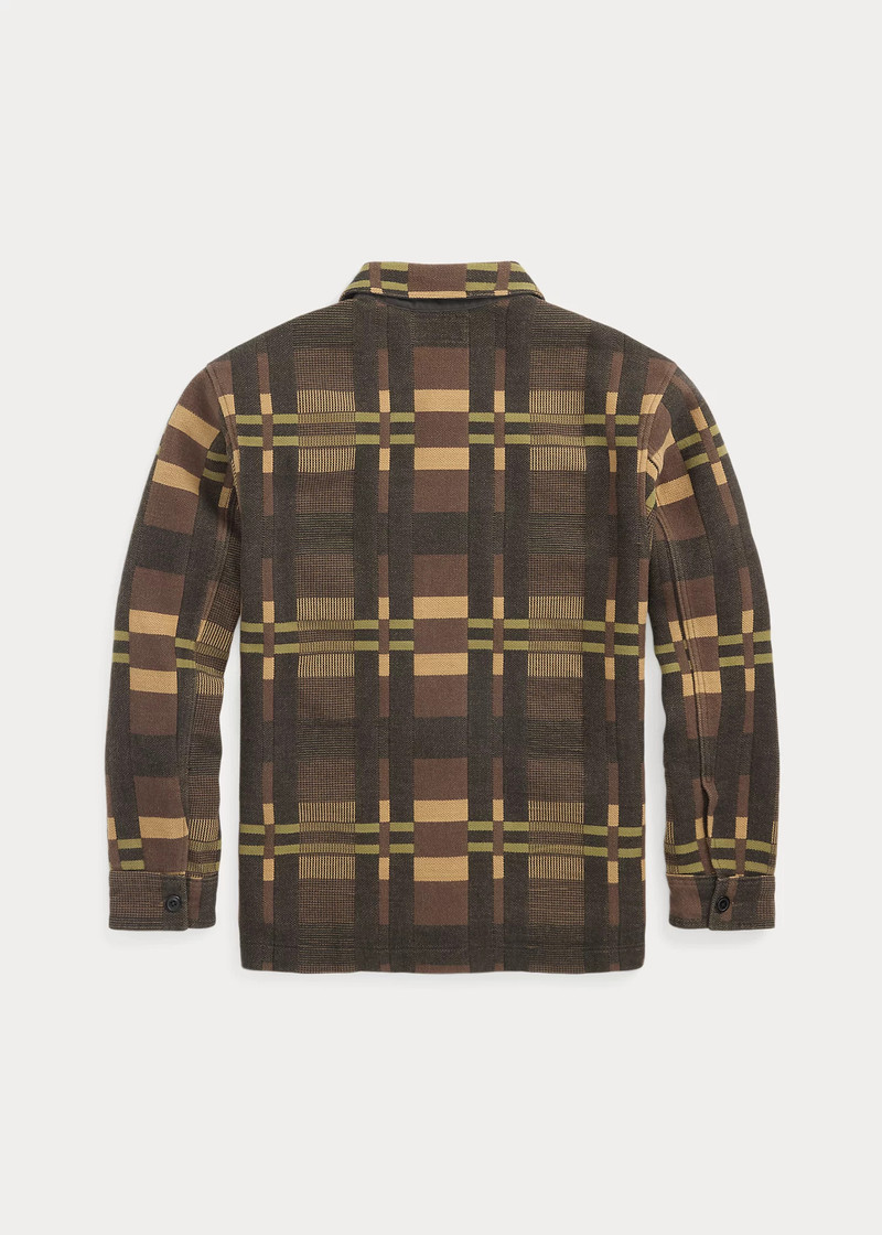 RRL by Ralph Lauren Patterned Jacquard Overshirt outlook