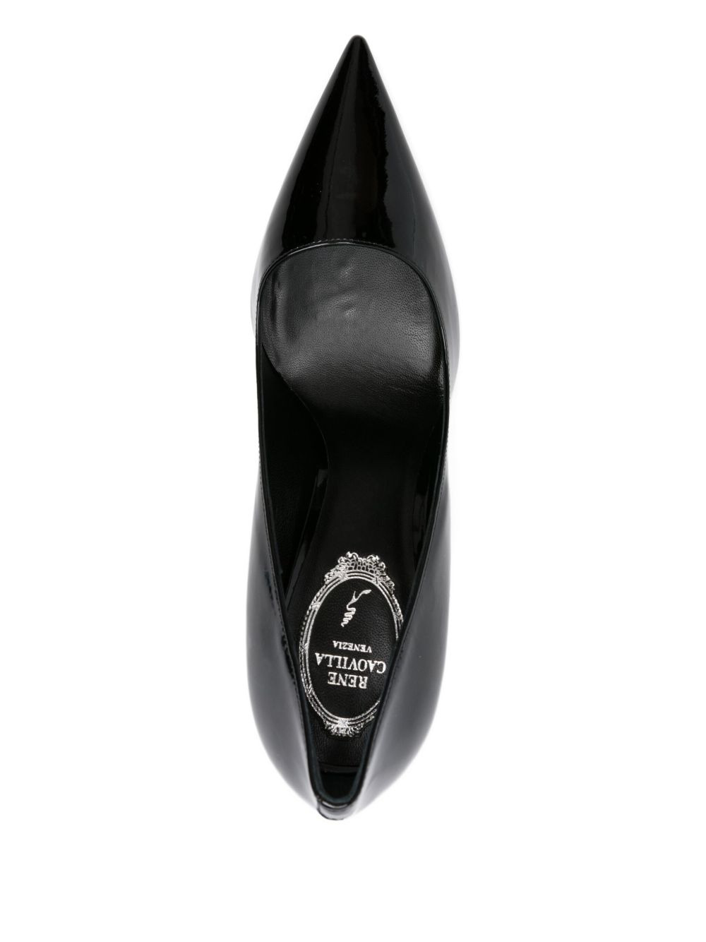 100mm pointed-toe stiletto heeled pumps - 4
