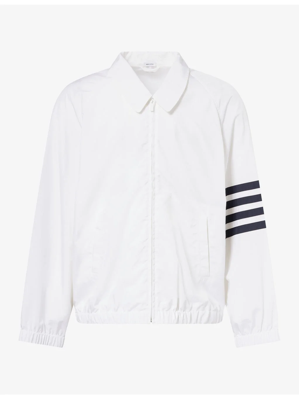 Brand-Stripe Relaxed-Fit Soft-Shell Jacket - 1