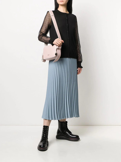 REDValentino tulle sleeves cardigan outlook