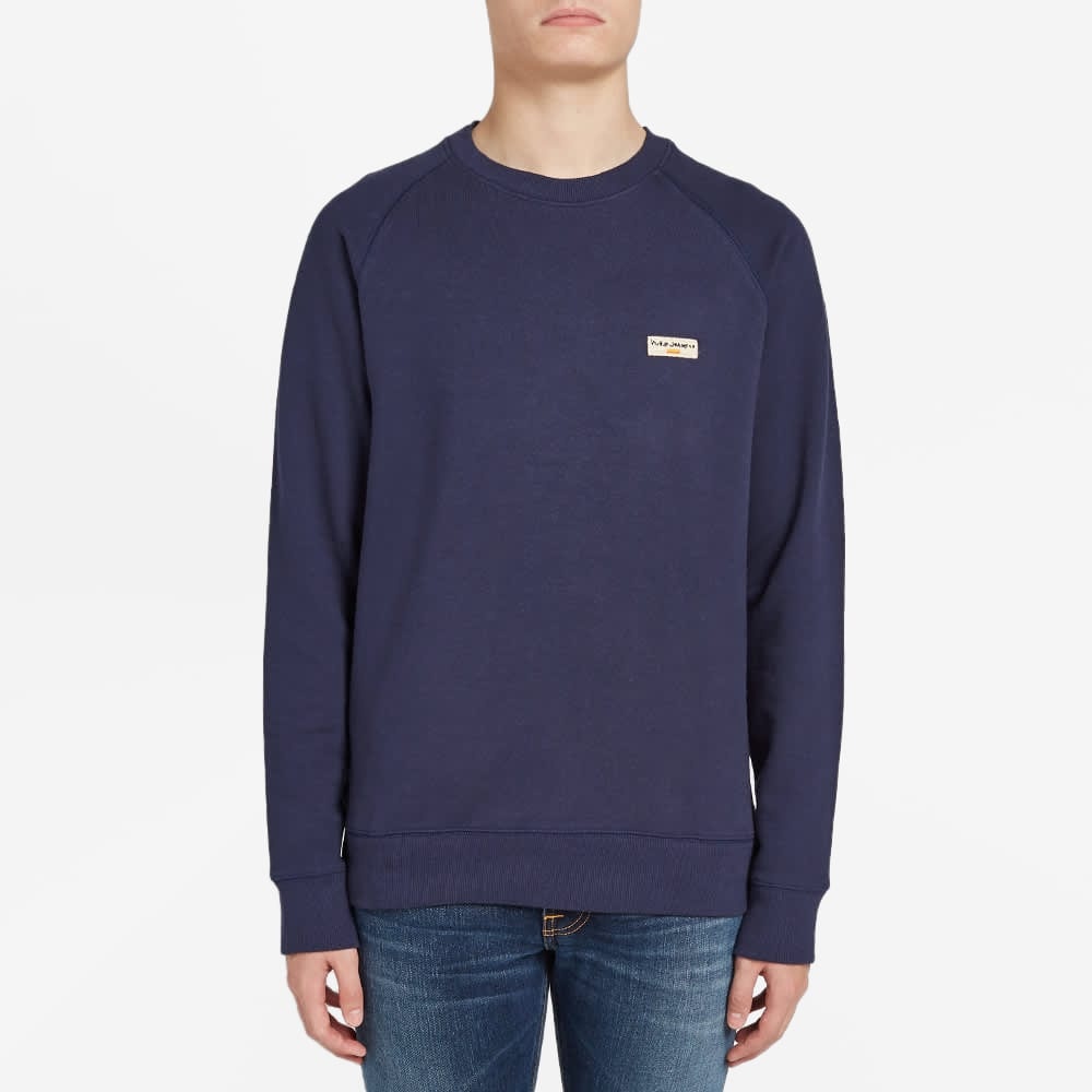 Nudie Samuel Logo Crew Sweat - 4