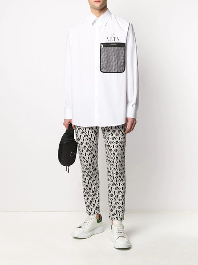 Valentino VLTNSTAR oversized pocket shirt outlook