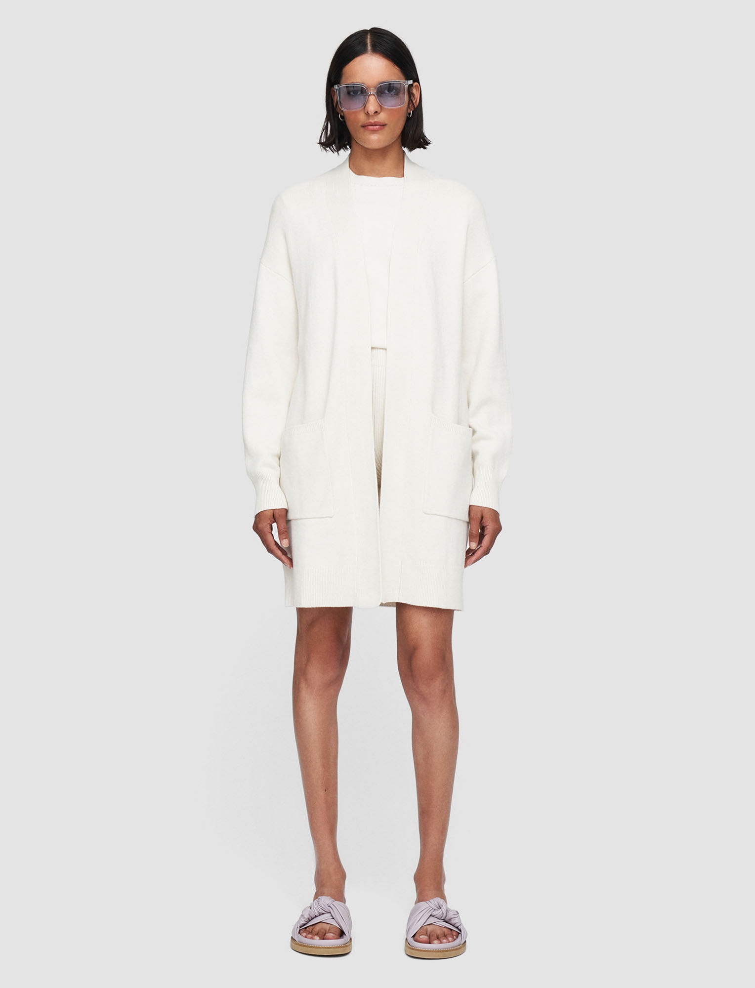 Silk Cashmere Lounge Cardigan - 2