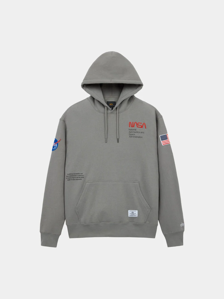 NASA WORM LOGO HOODIE - 1