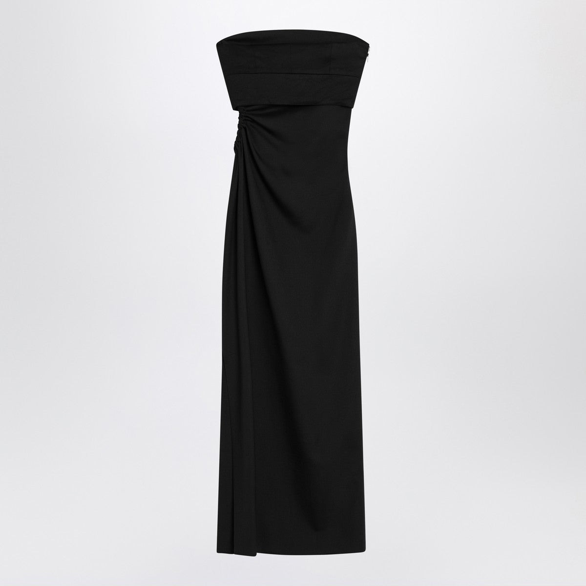 Max Mara Black bustier dress in wool blend - 2