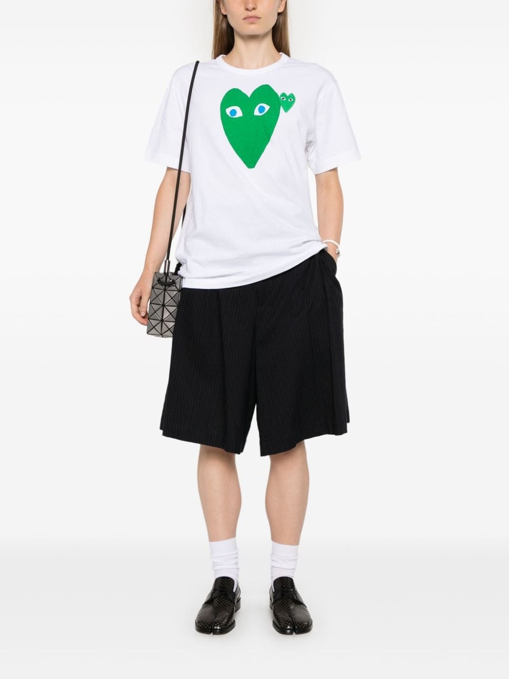 heart-print T-shirt - 2