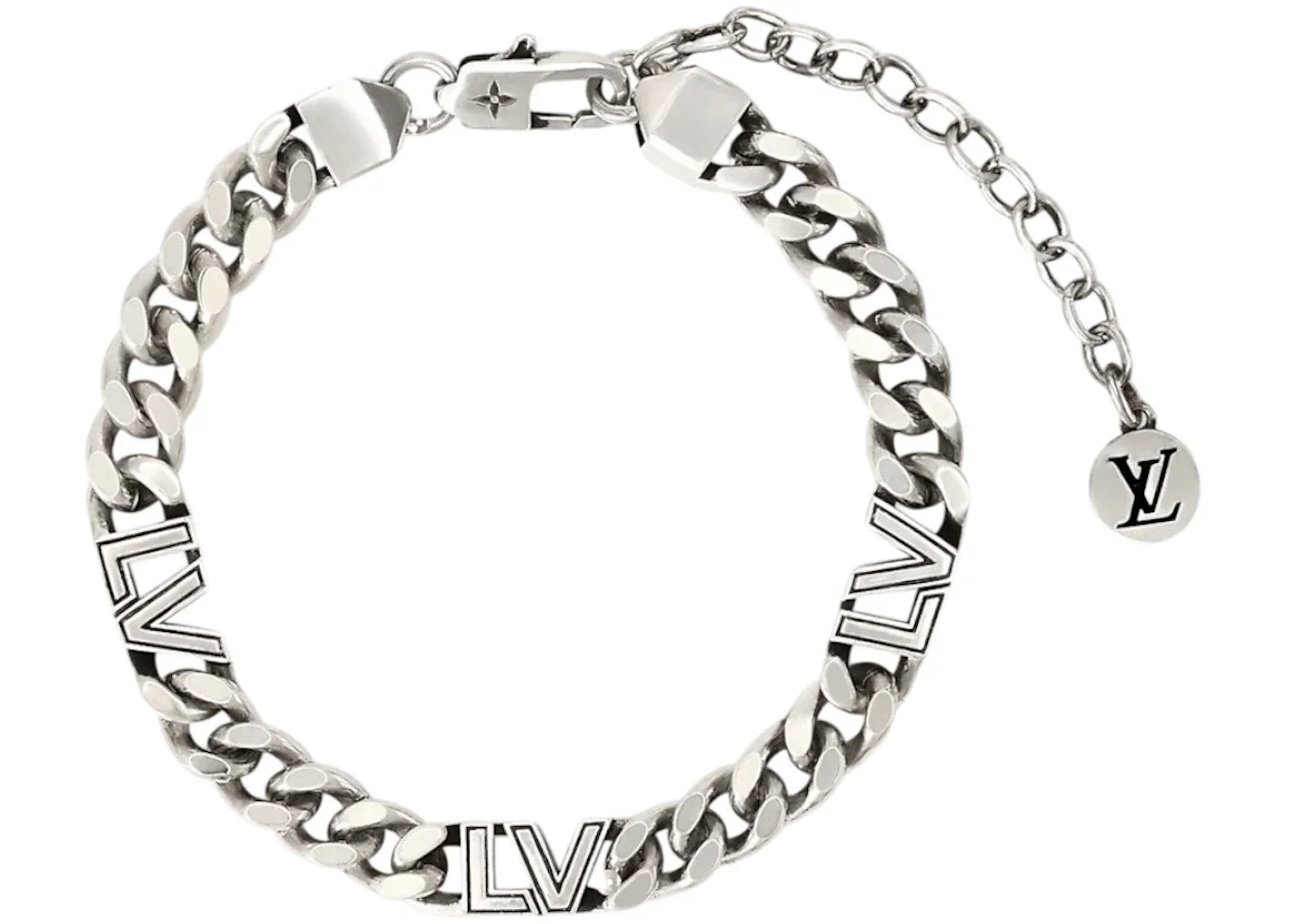 Louis Vuitton LV Club Bracelet Stearling Silver - 1