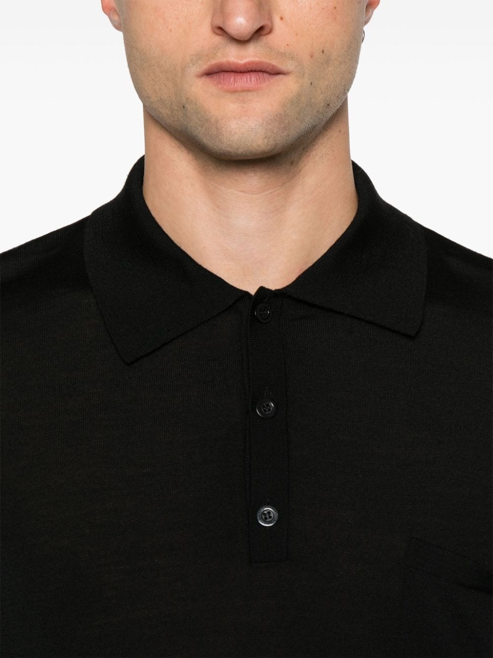logo-embroidered polo shirt - 5