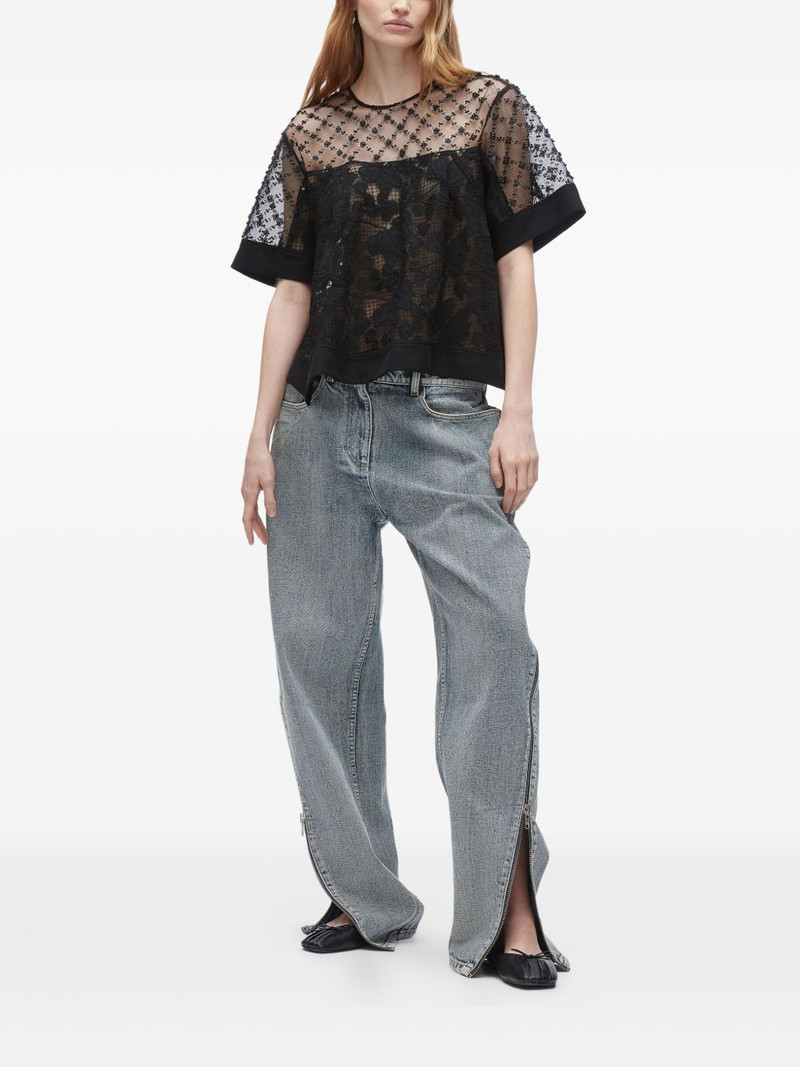 3.1 Phillip Lim beaded lace top outlook