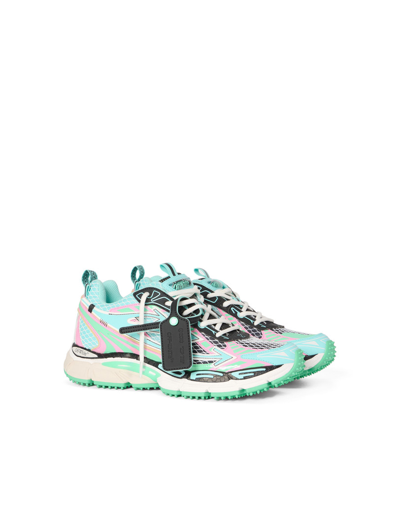Off-White Be Right Back Fishnet Sneakers outlook