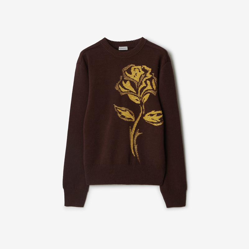 Rose Wool Blend Sweater 1