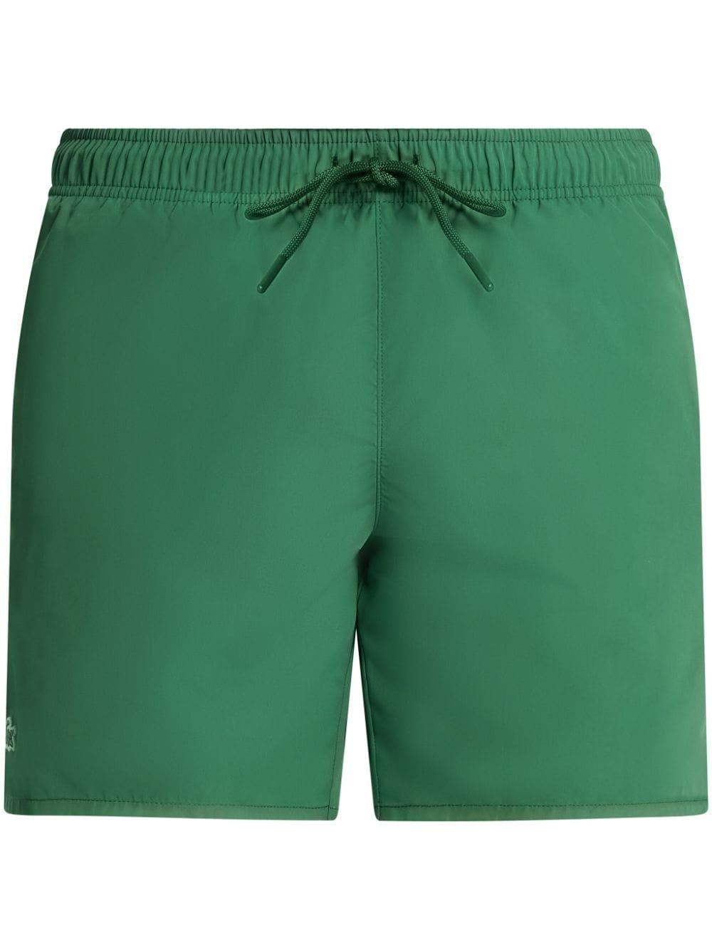 logo-appliquÃ© drawstring swim shorts - 1