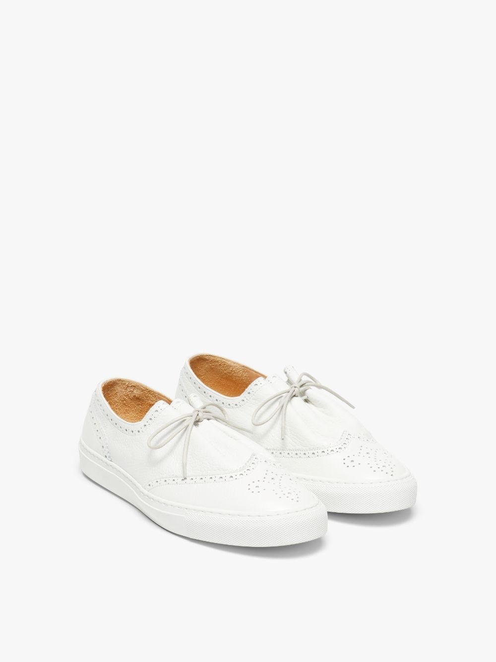 JACQUES SOLOVIÈRE WHITE LEATHER GOLF SNEAKERS - 2