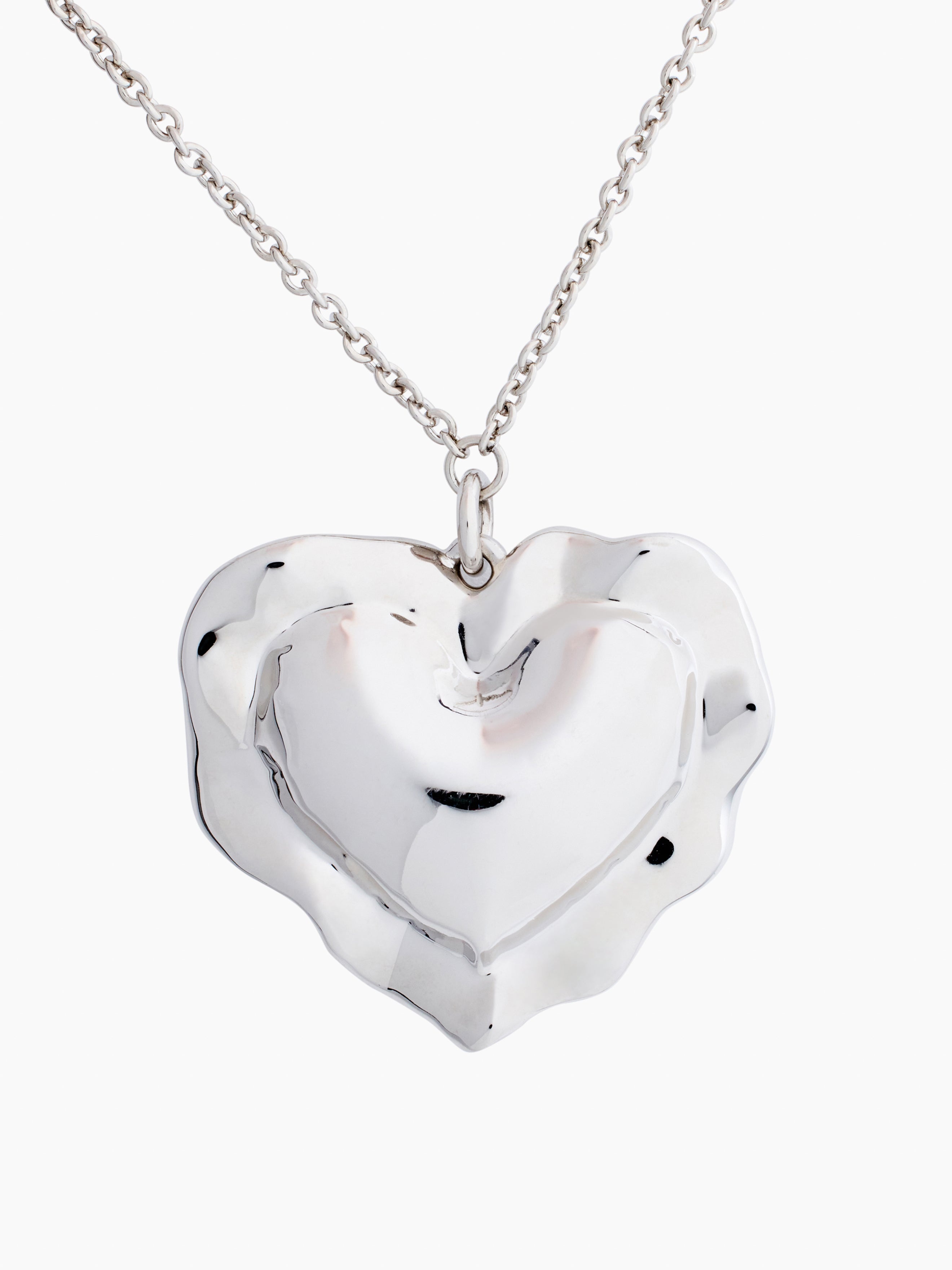 CUSHION HEART NECKLACE - 3