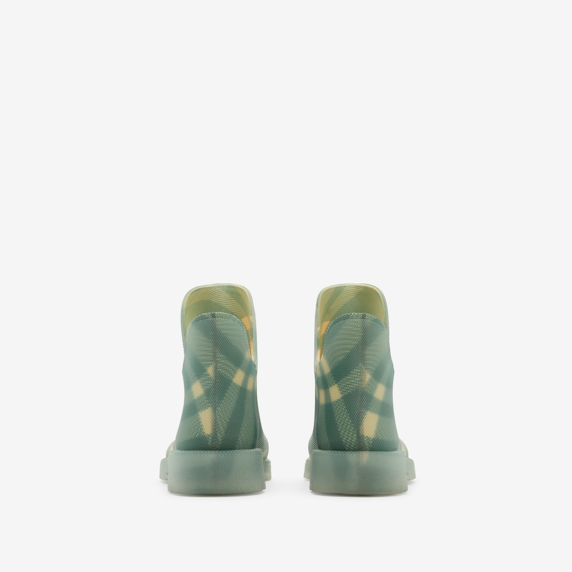 Check Rubber Marsh Low Boots - 4