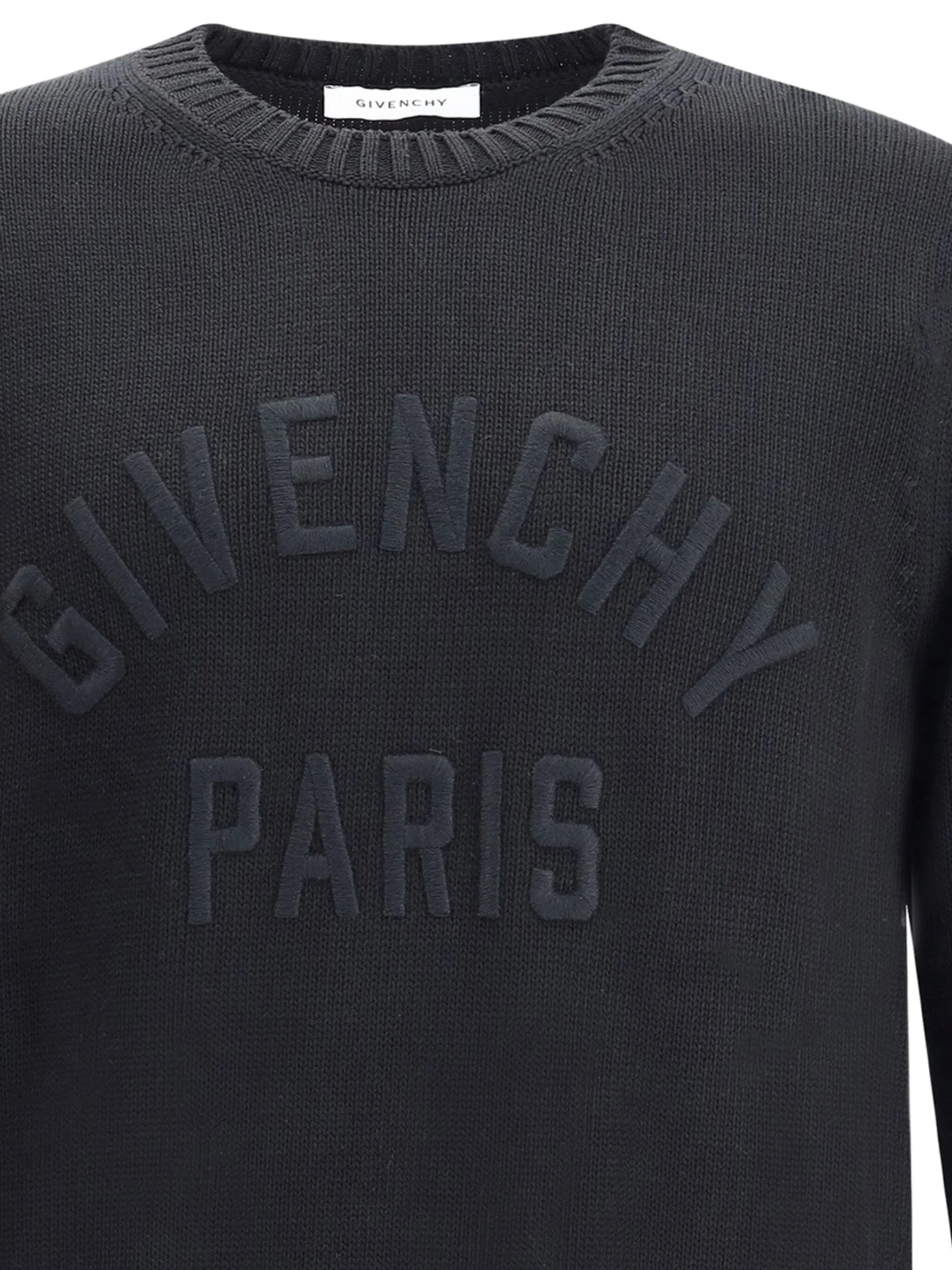 Givenchy Embossed-logo Crew-neck Sweater - 5