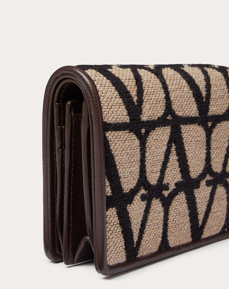 SMALL TOILE ICONOGRAPHE WALLET 2