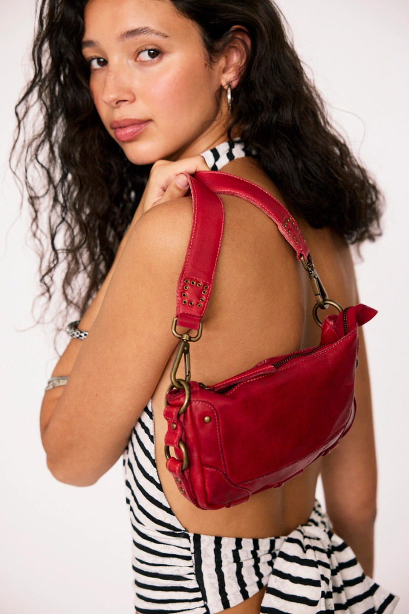 Lillie Leather Shoulder Bag 1