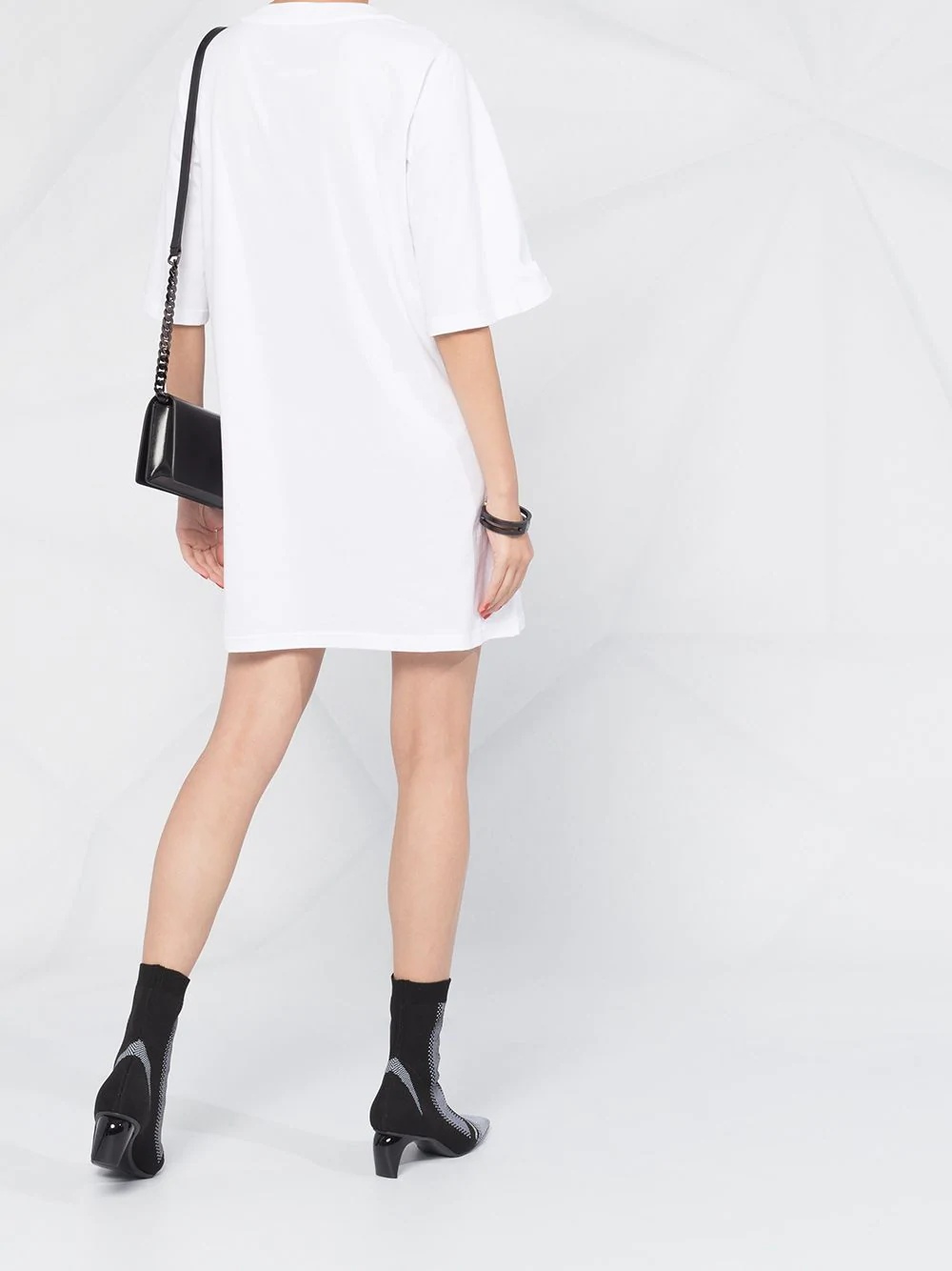 logo T-shirt dress - 6