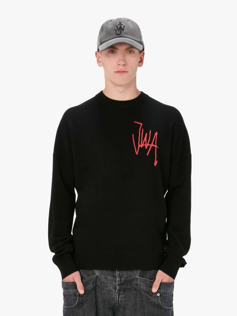 JW Anderson JWA CREWNECK JUMPER outlook