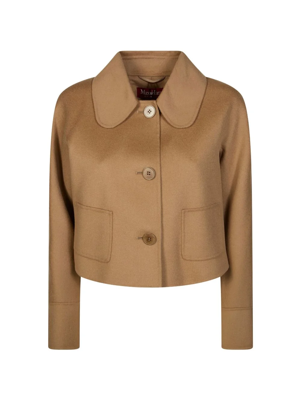 Triumph button-up collared cropped jacket - 1