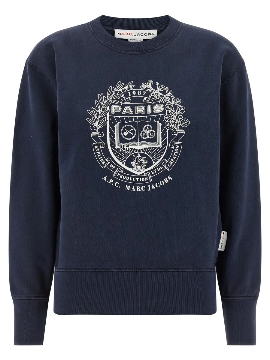 A.P.C. 'Paris' Apc Capsule Sweatshirt For Marc Jacobs - 1