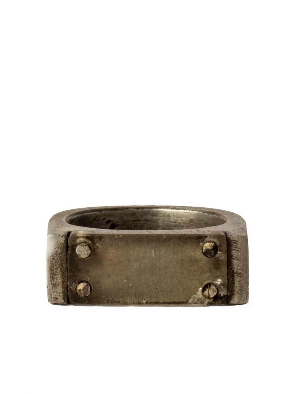 Plate Single sterling-silver ring - 1