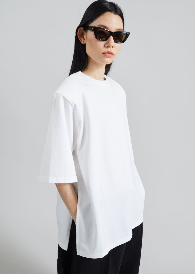 Hugo Padded T-Shirt - White 7