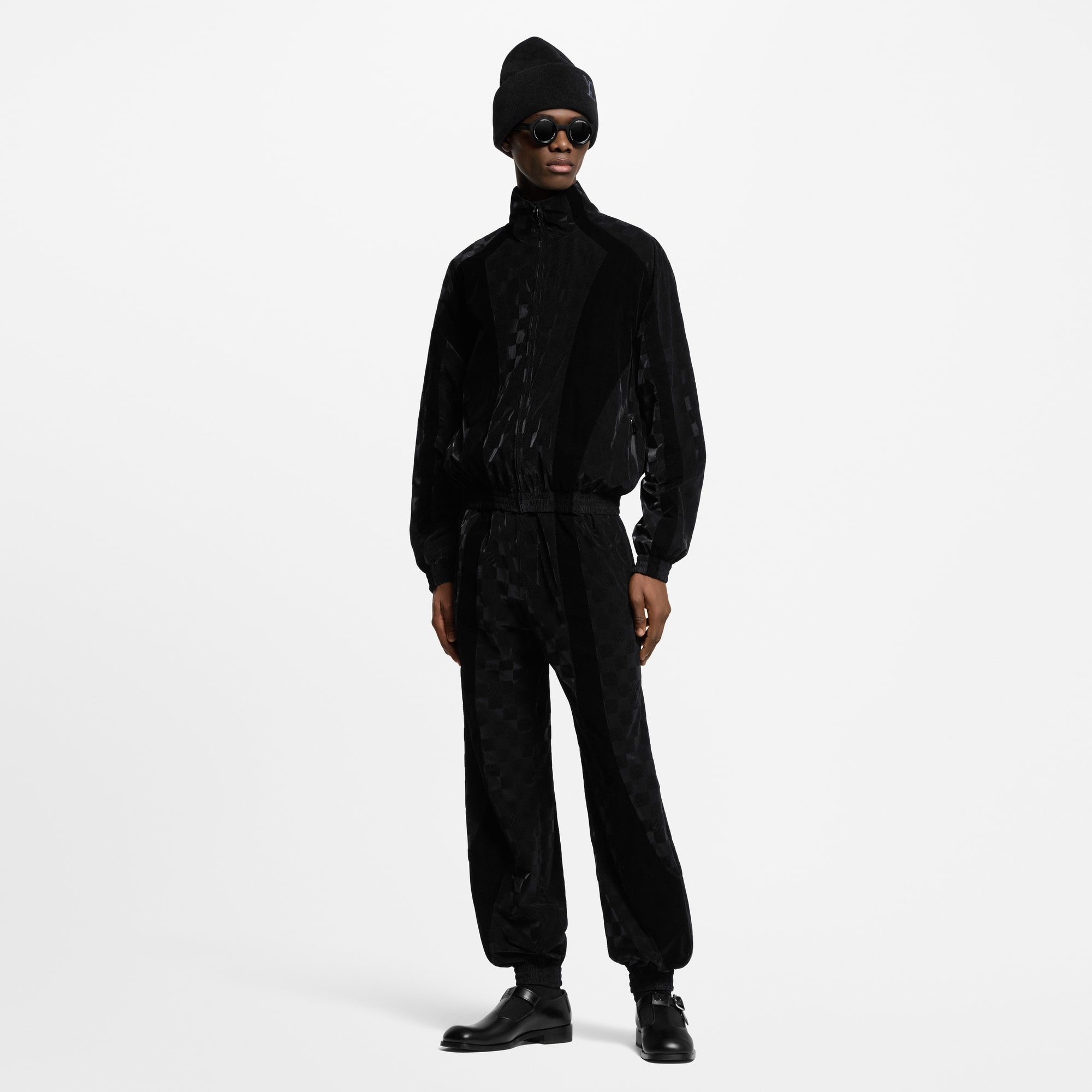 Flocked Damier Technical Tracksuit Top - 4