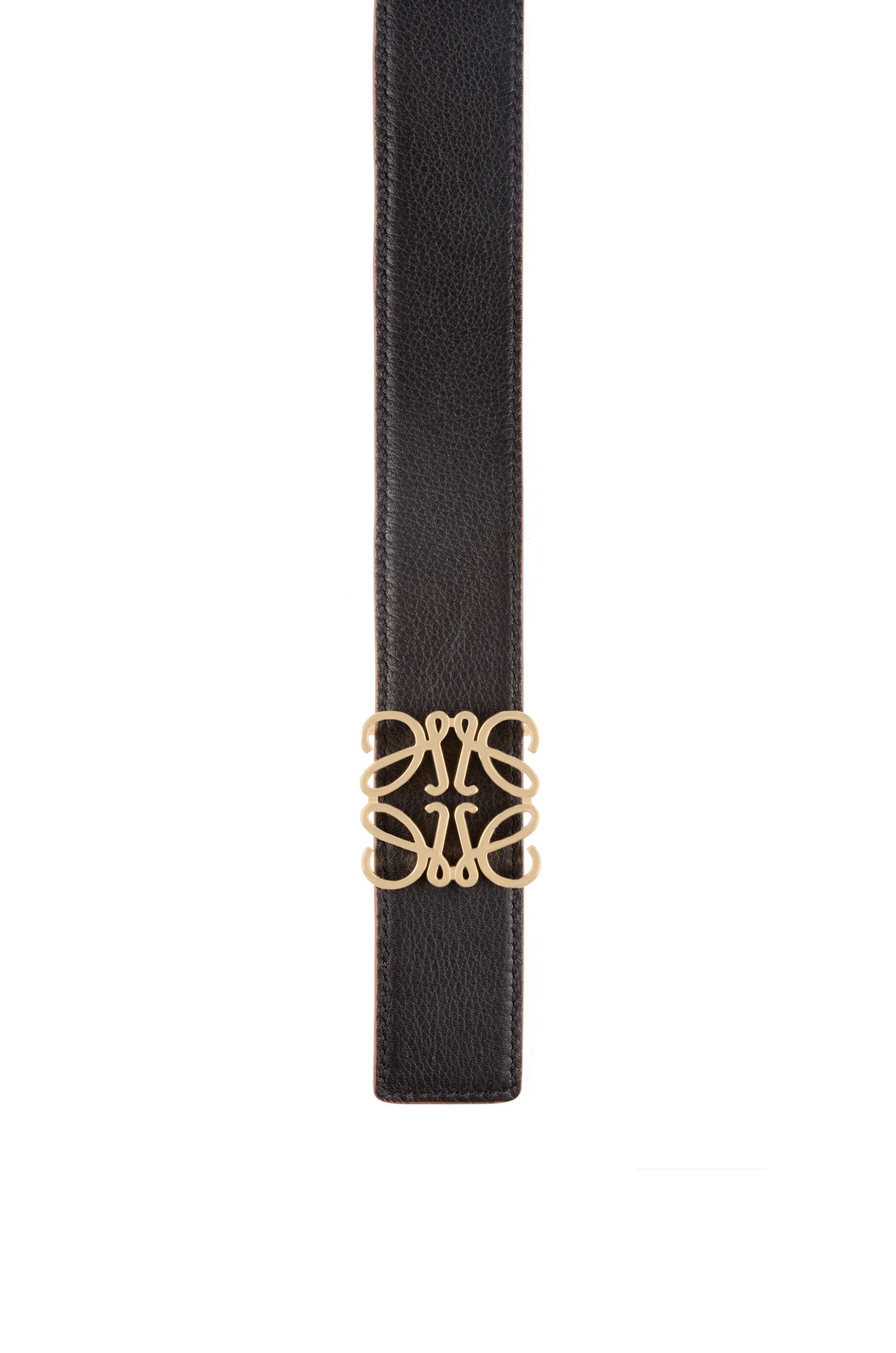 Anagram belt in soft calfskin - 4