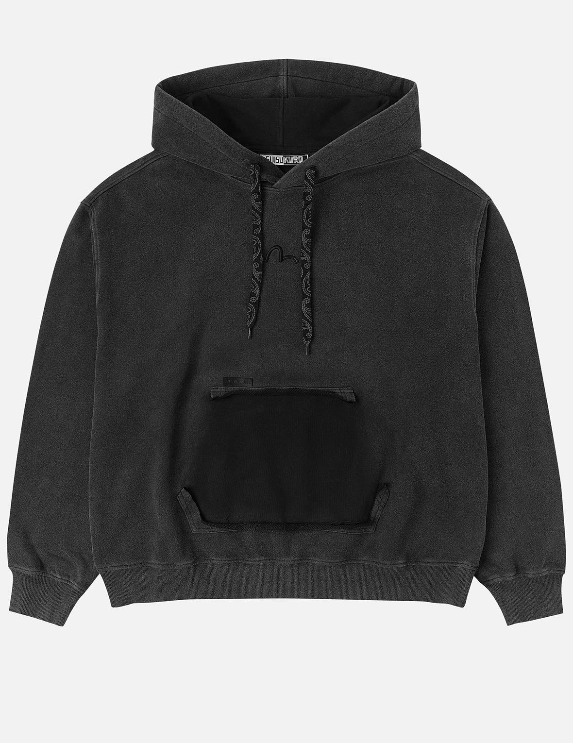 Seagull and EVISUKURO E Embroidery Loose Fit Hoodie - 4