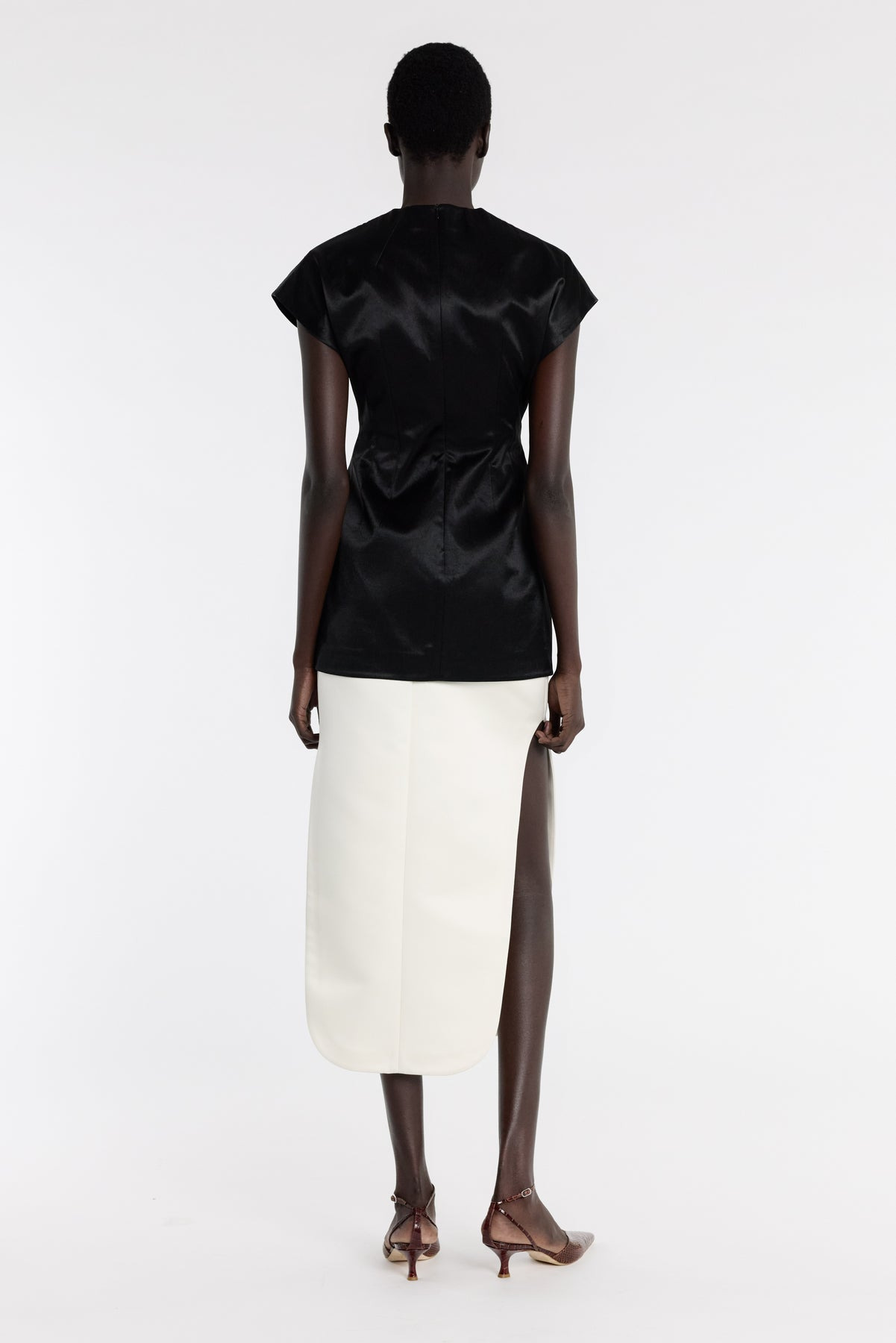 SLIT SKIRT IVORY - 5
