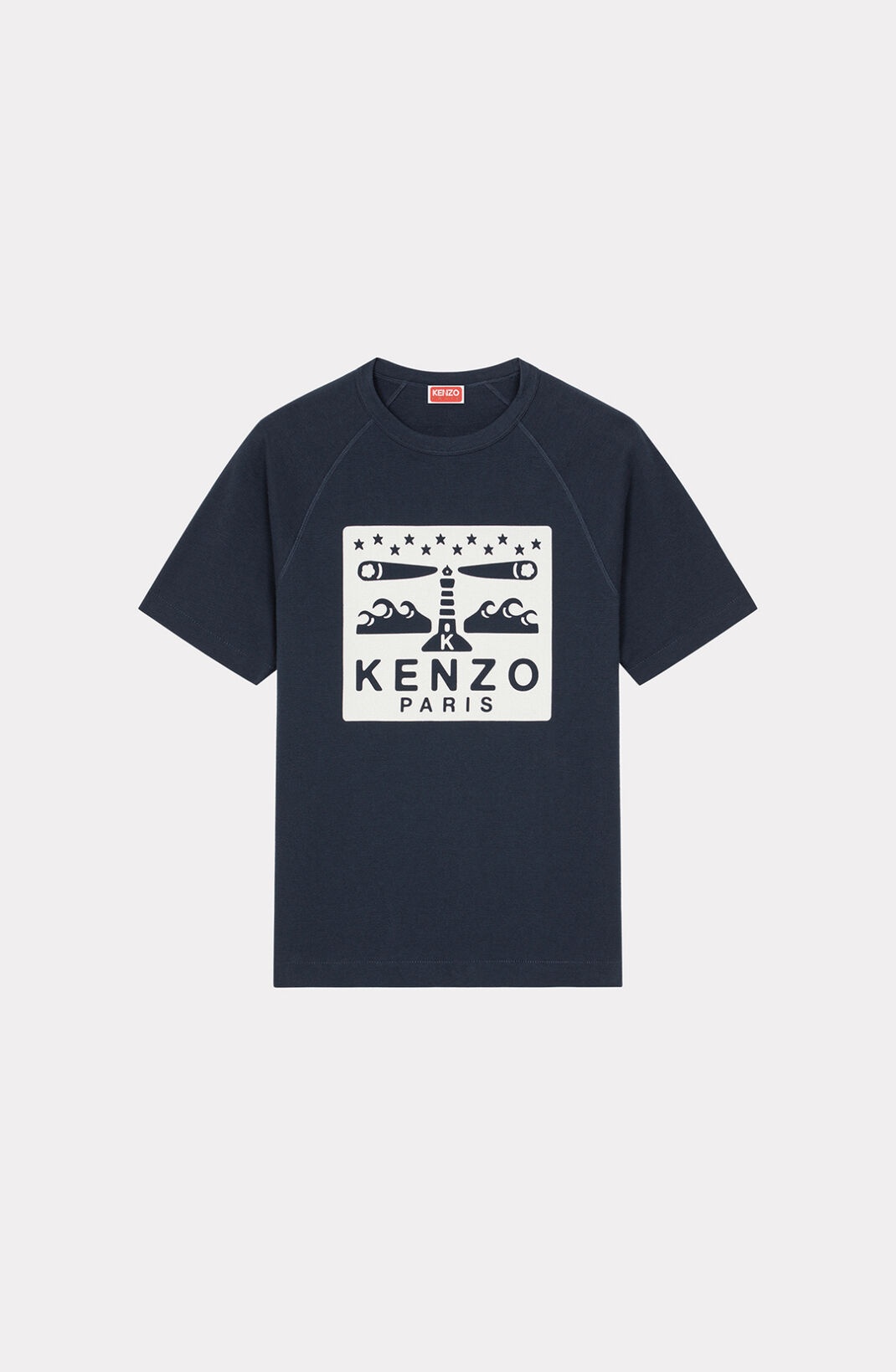 【新品】KENZO PARIS LIGHTHOUSE SLIM T-SHIRT KENZO 'Lighthouse' slim T-shirt | REVERSIBLE