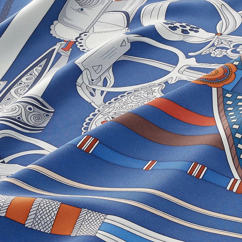 Concours d'Etriers wash scarf 90 - 3