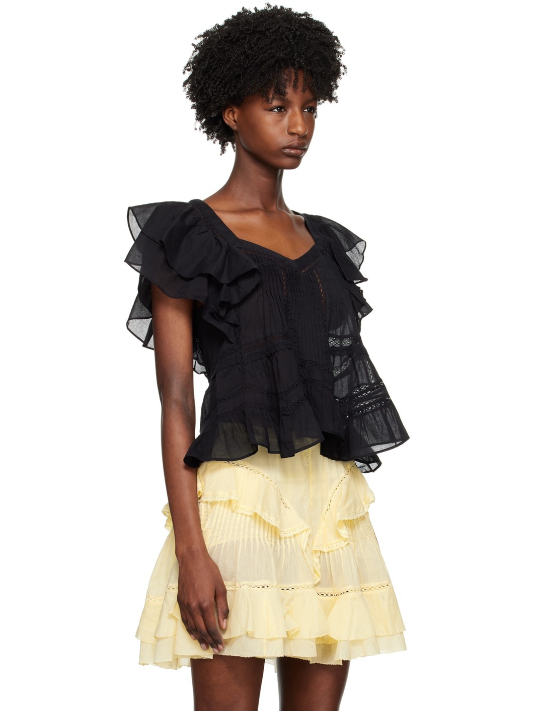 Black Madrana Blouse - 2
