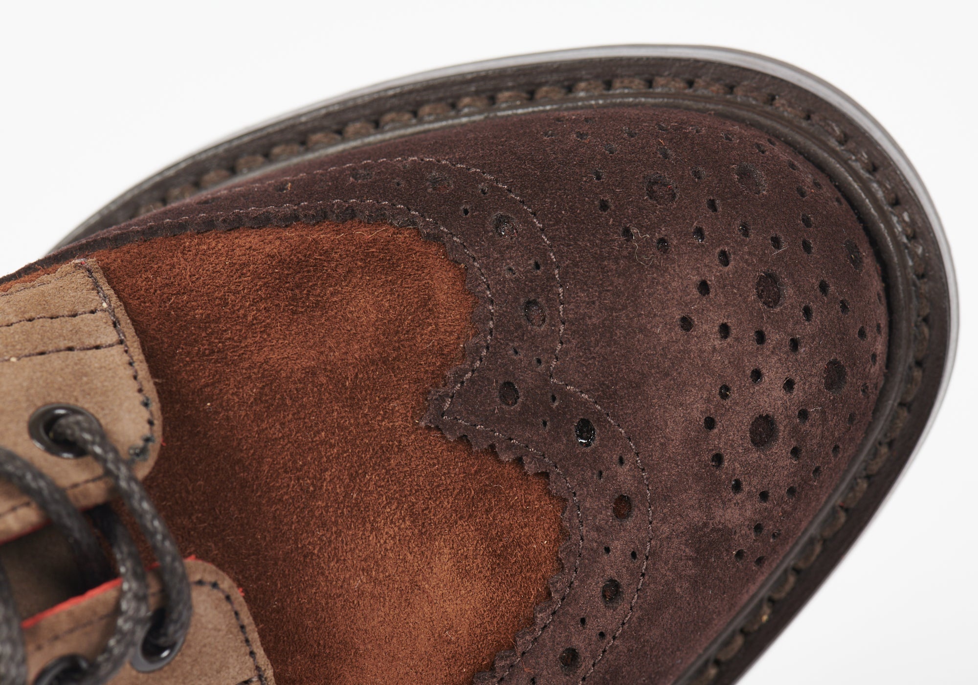 PALACE TRICKER'S COUNTRY BROGUE SUEDE MULTI - 11