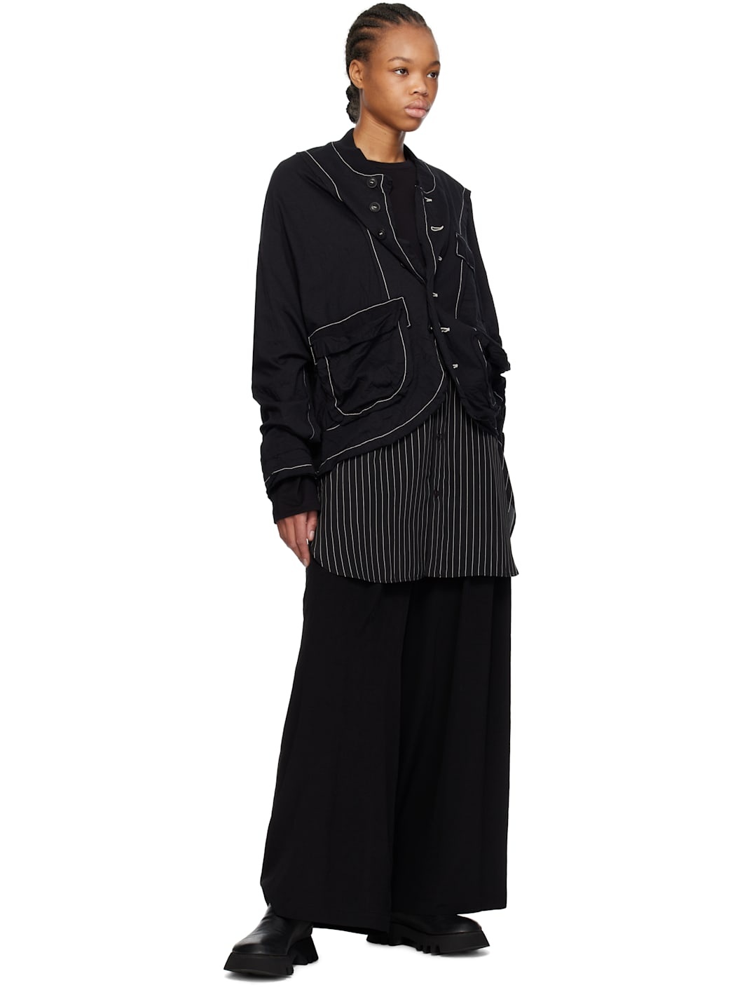 Black ZO01V Slip-on Loafers - 5