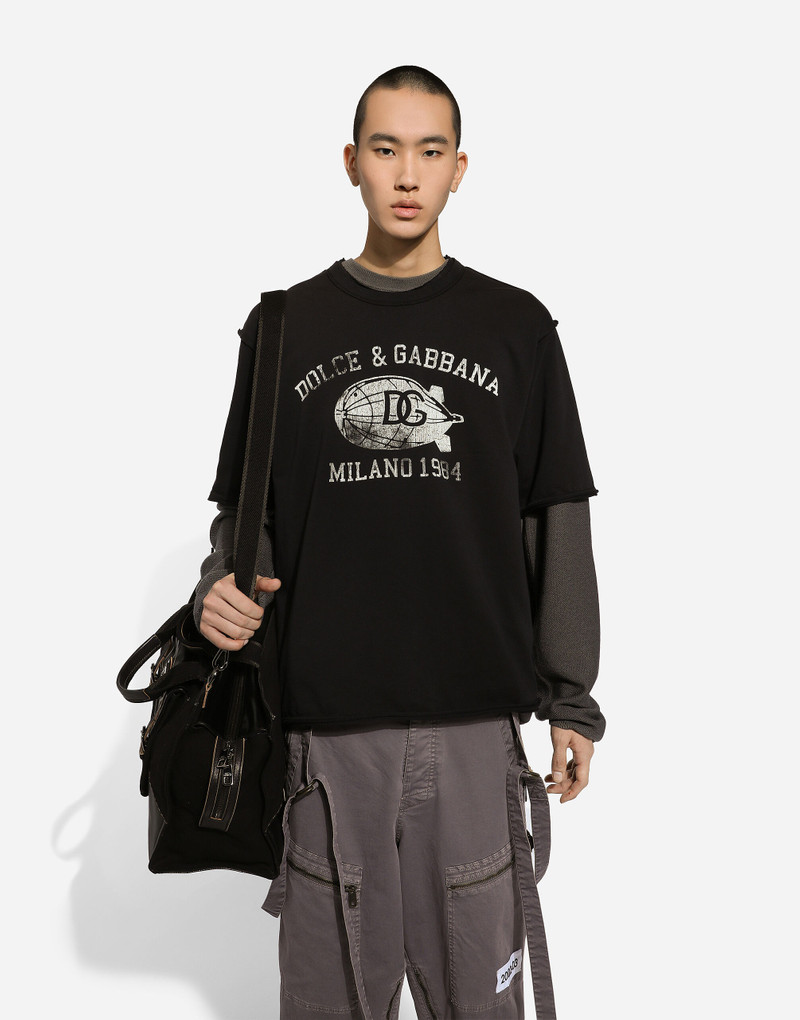 Dolce & Gabbana Cotton T-shirt with logo print outlook