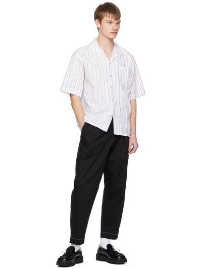 Marni Black Cropped Trousers outlook