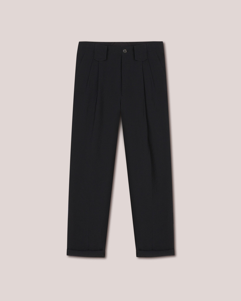 MATS - Pleated trousers - Black 1