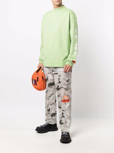 Heron Preston logo-print long-sleeve T-shirt outlook