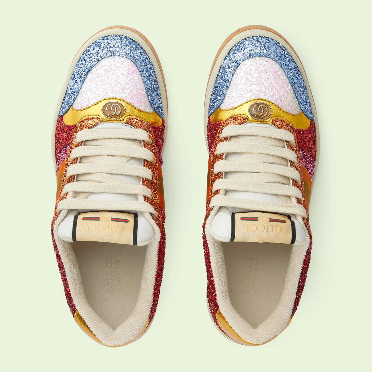 Gucci Lovelight Screener sneaker with glitter - 5