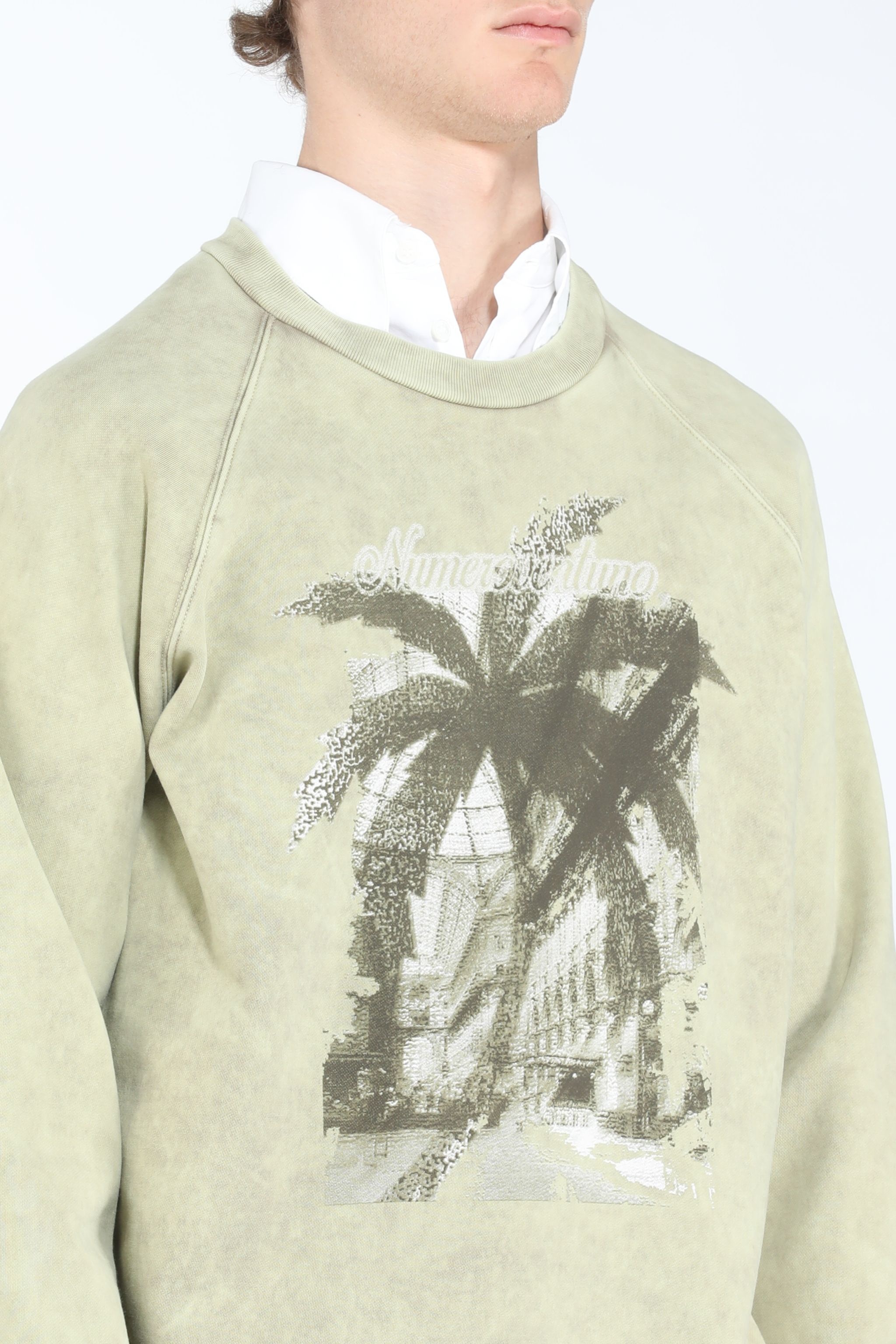 GRAPHIC-PRINT COTTON SWEATSHIRT - 5