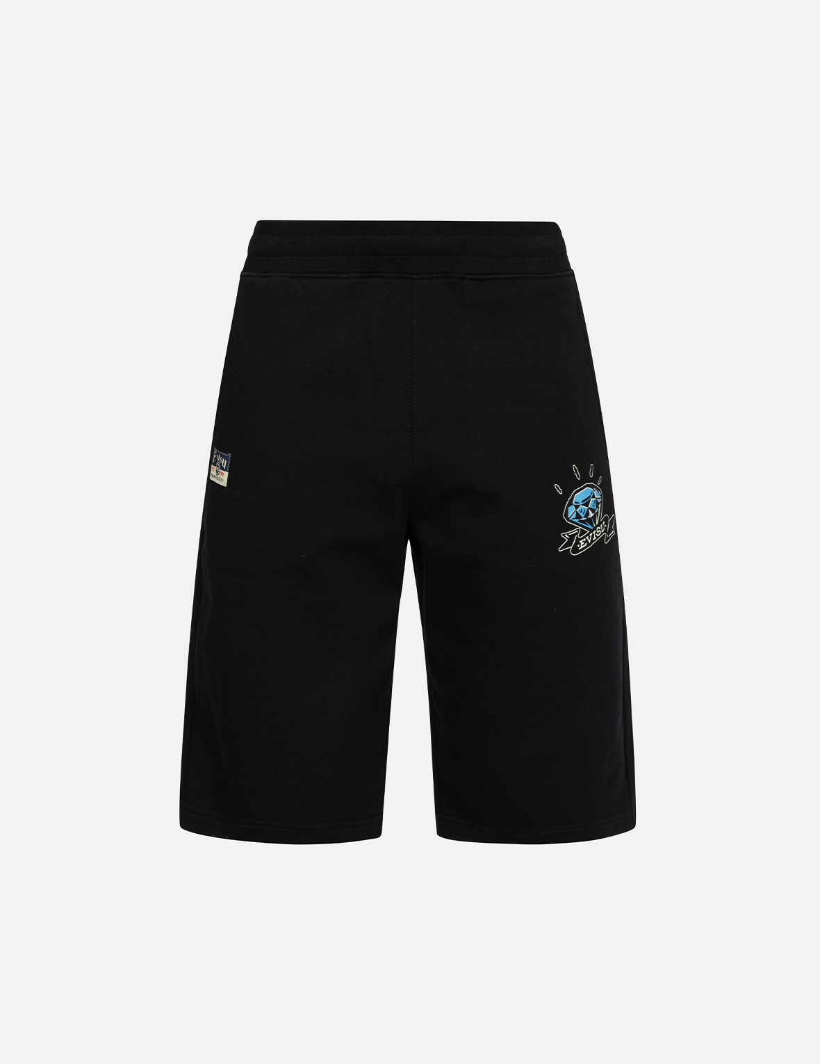 GAMING DARUMA DAICOCK PRINT REGULAR FIT SWEAT SHORTS - 1