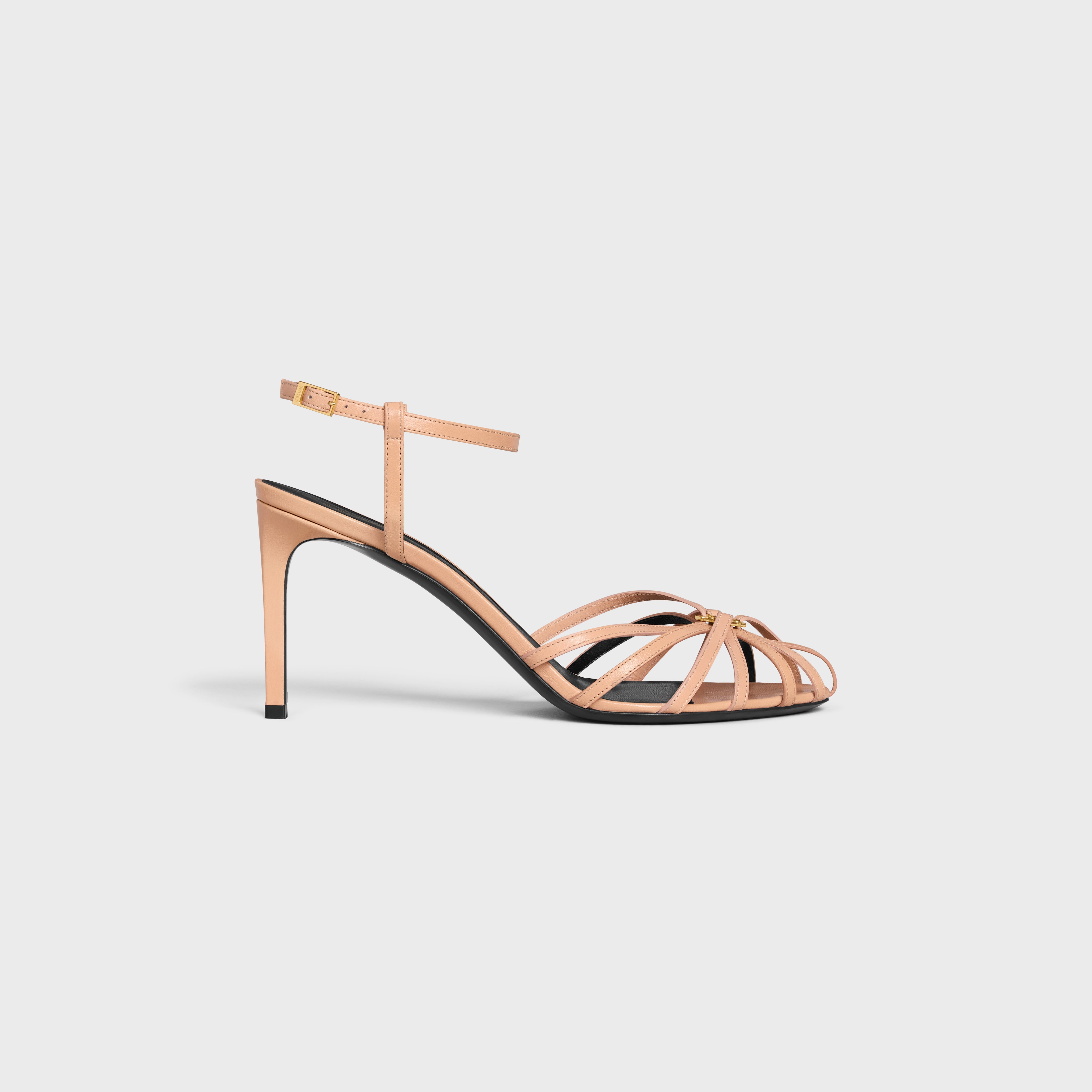 CELINE CELINE TRIOMPHE SANDAL IN KIDSKIN | REVERSIBLE