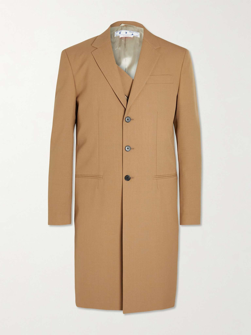Slim-Fit Ponte Coat - 1