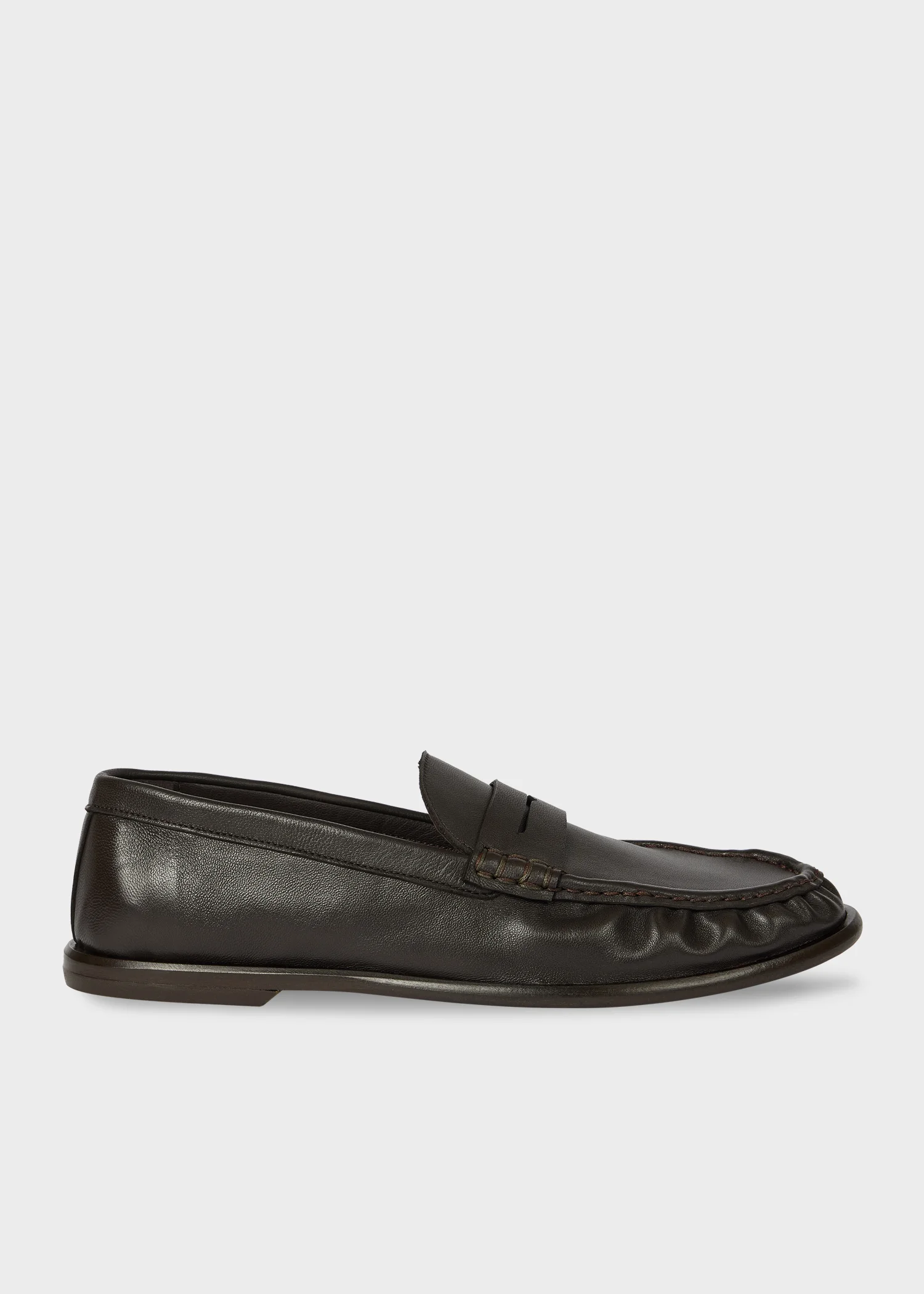 Dark Brown 'Faron' Loafers - 1