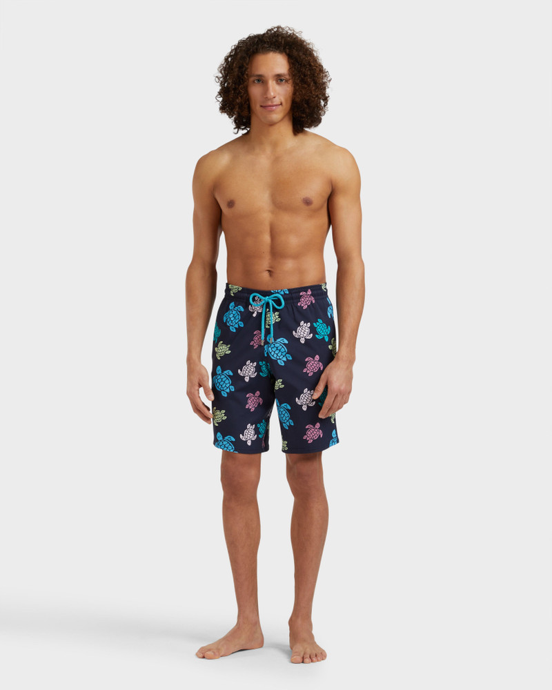 Vilebrequin MEN LONG STRETCH SWIM SHORTS TORTUES MULTICOLORE outlook