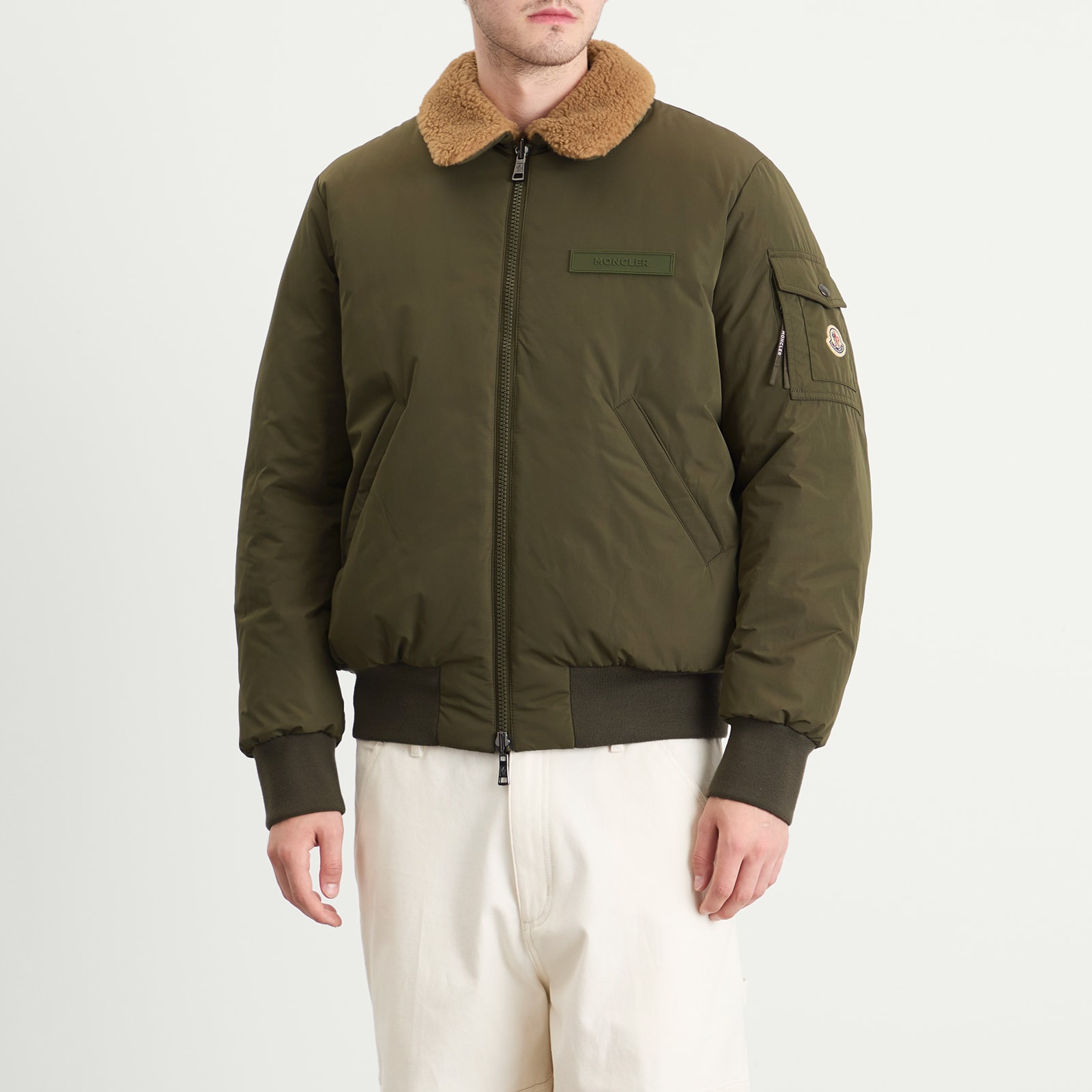 Moncler Maulevrier Bomber Reversible Teddy Jacket - 2